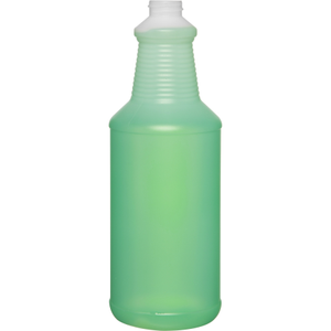 32 oz. Natural HDPE Plastic Carafe Bottle 28mm 28-400 51 Grams