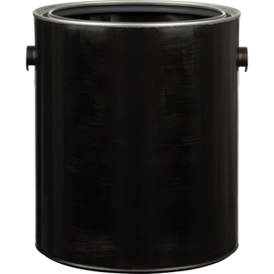 1 Gallon Black Hybrid Paint Can w/Ears (Bulk Pack)