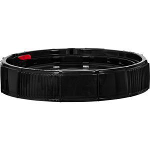 3.5 5 & 6.5 Gallon Regrind Black Plastic Pail Lid Life Latch UN Rated