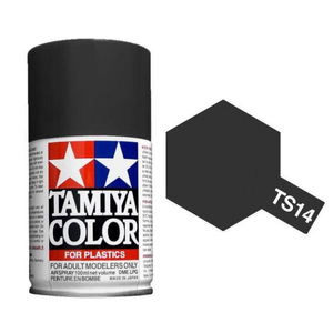 Tamiya TS 14 Black Acrylic Spray 100ml #85014
