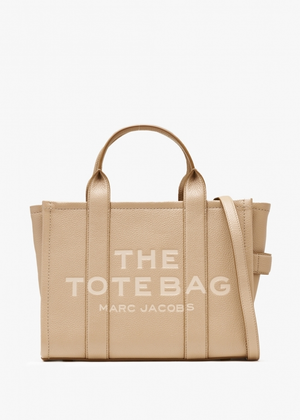 The Leather Medium Camel Tote Bag