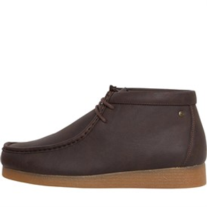 Deakins Mens Rivington Boots Brown PU