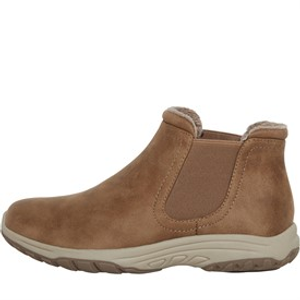 SKECHERS Womens Reggae Fest 2.0 New Yorker Chelsea Boots Mushroom