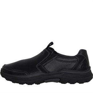 SKECHERS Mens Expended Morgo Shoes Black