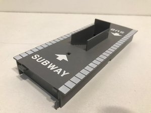 Hornby R461 Straight Platform Subway piece.
