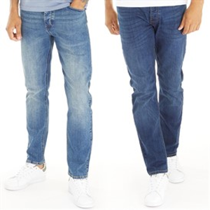 French Connection Mens Two Pack Slim Fit Jeans IND50/IND55