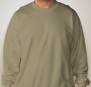 Hanes Ultimate Cotton Heavyweight Crewneck Sweatshirt - Oregano