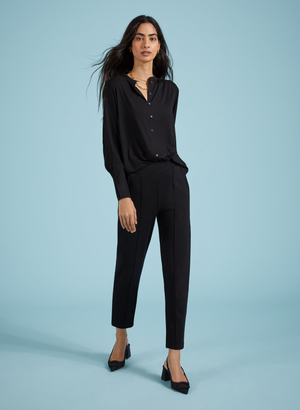 Elizabeth Tailored Trousers - 12 (UK Size 12) / Caviar Black