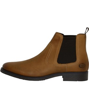 Base London Mens Bernard Chelsea Boots Tan