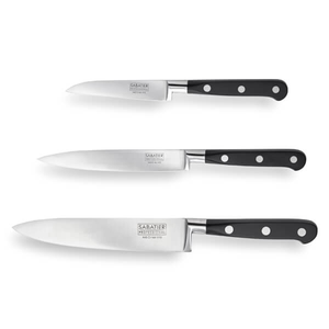 Sabatier Professional 3 Piece Paring, All Purpose & 15cm Chef's Knife Set