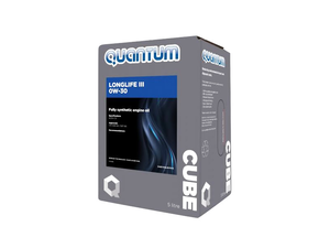Genuine Quantum 0W30 Longlife III Fully Synthetic Engine Oil 5 Litres 5L Cube (ZGB115QLB01515)