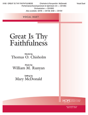 Great is Thy Faithfulness - Vocal Duet 