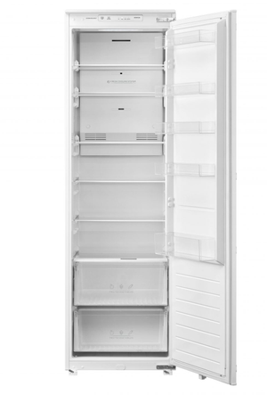 304 Litre Built-in Integrated Larder Fridge - White