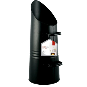 22" Matt Black Coal Hod