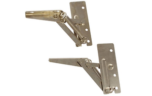 Swing up Flap Hinges Bright Zinc
