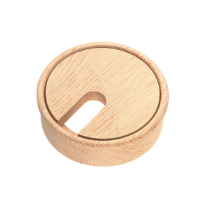 Oak Cable Outlet 80 mm Standard finish