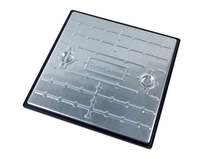600 x 600 Galvanised Manhole Cover & Frame Pedestrian 5 Tonne PC7BG