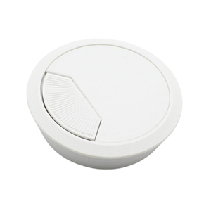 Cable Outlet 80mm Plastic White