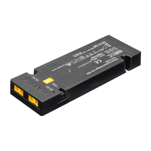 Loox5 12V LED Driver 0-20W c/w Socket Black without Main Lead Standard Finish