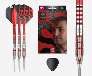Target Darts Nathan Aspinall G2 95% Tungsten 24G Swiss Point Steel Tip Darts Set