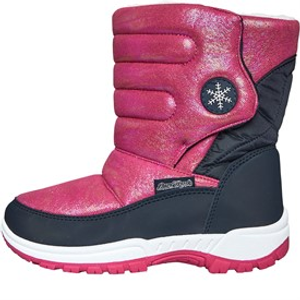 Board Angels Girls Snowboots Pink/Navy