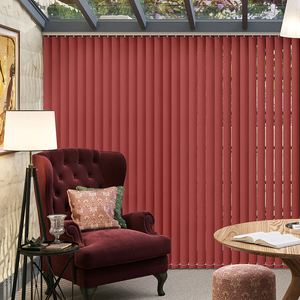Trinity (Blackout), Garnet - Vertical Blind