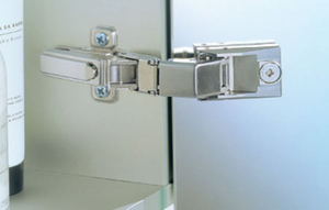 Mirror Door Hinge Unsprung Standard finish