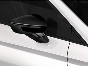 Genuine SEAT Arona, Ibiza & Leon Painted Wing Mirror Caps Set (Black) 2013-2020 (6F0072530041)