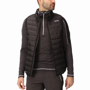 Regatta Mens Marizion Baffled Water Repellent Gilet - 2XL / Black