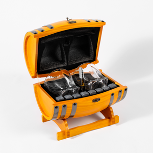 Refined Gifts Whiskey Barrel Gift Box