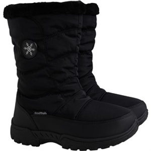 Board Angels Womens Snow Boots Black