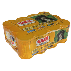 GAIN Value Cuts Wet Dog Food in Gravy, 12x400g