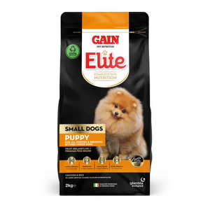 GAIN ELITE Small Dogs Puppy Food, 2kg