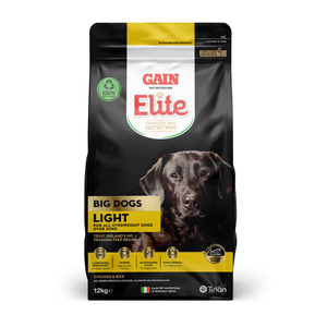 GAIN ELITE Big Dogs Light Dog Food, 12kg