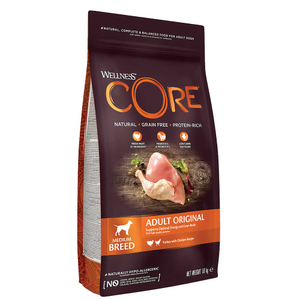 WELLNESS CORE Original Turkey Dog Food, 1.8kg