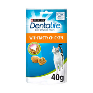 DENTALIFE Cat Treats, Chicken 40g