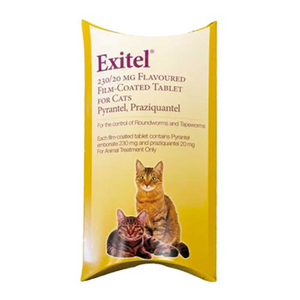 EXITEL Cat &amp; Kitten Worming Tablet