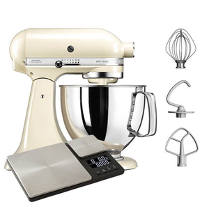 KitchenAid Artisan Mixer 125 Almond Cream with FREE Gift