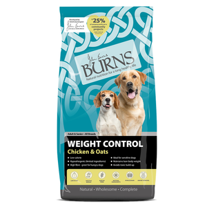 BURNS Weight Control Chicken &amp; Oats, 2kg