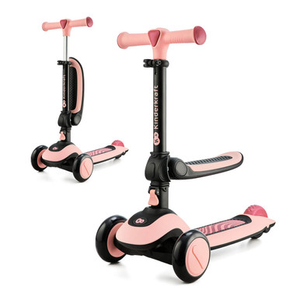 Kinderkraft Halley 2-in-1 Scooter - Rose Pink