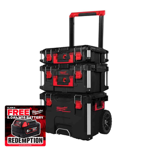 Milwaukee 4932464244 PACKOUT Trolley Set Black (3 Piece)