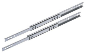 Groove Drawer Runner 17 mm High Groove - Length 342 mm Standard finish