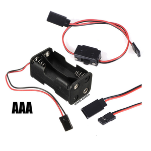 4 Cell Battery Box and Switch for AAA Batteries