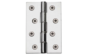 Medium DPBW Butt Hinge 102 x 67 mm Brass Polished Chrome Plate