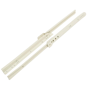 Single Extension Drawer Runner Bottom Fix 450mm Standard finish