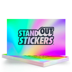 Rectangle Holographic Stickers