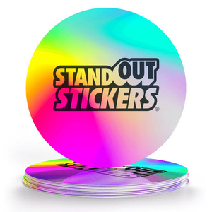 Circle Holographic Stickers