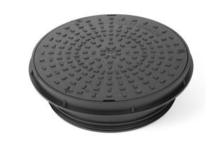 300mm Round Plastic Cover & Frame CD352
