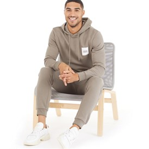 JACK & JONES Mens Lock Tracksuit Alloy