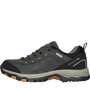 Trespass Mens Scarp Waterproof Walking Shoes Castle/Sienna